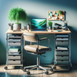 Jakie biurko na kółkach wybrać do pracy hybrydowej?