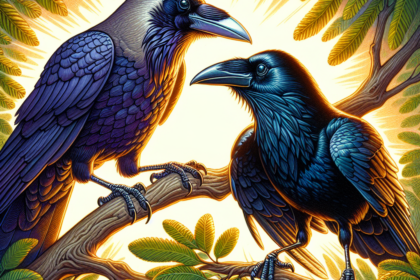 Kruk a wrona – porównanie