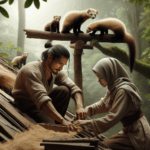 Ekologiczna naprawa dachu po szkodach wyrządzonych przez kuny