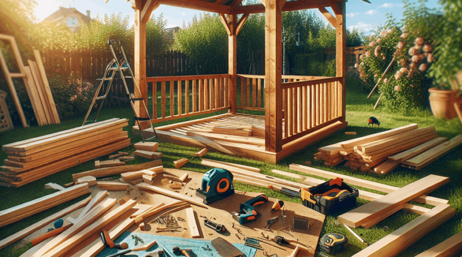 Altany drewniane do samodzielnego montażu – przewodnik krok po kroku