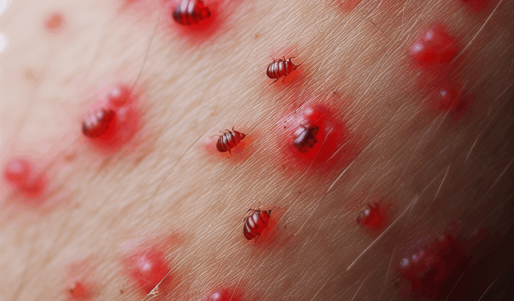 Czy to ugryzienie pchły, czy pluskwy?