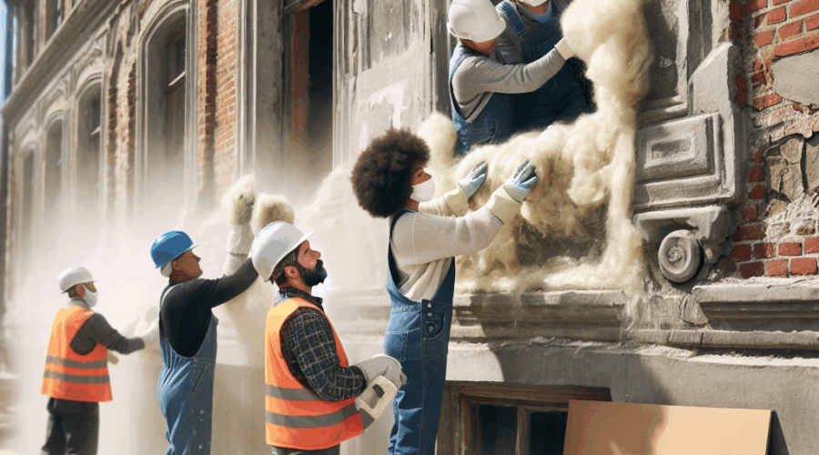 Celuloza w starych budynkach – jak uzupełniać izolację?