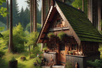 Wiata drewniana jednospadowa – prosta forma, duże możliwości aranżacyjne