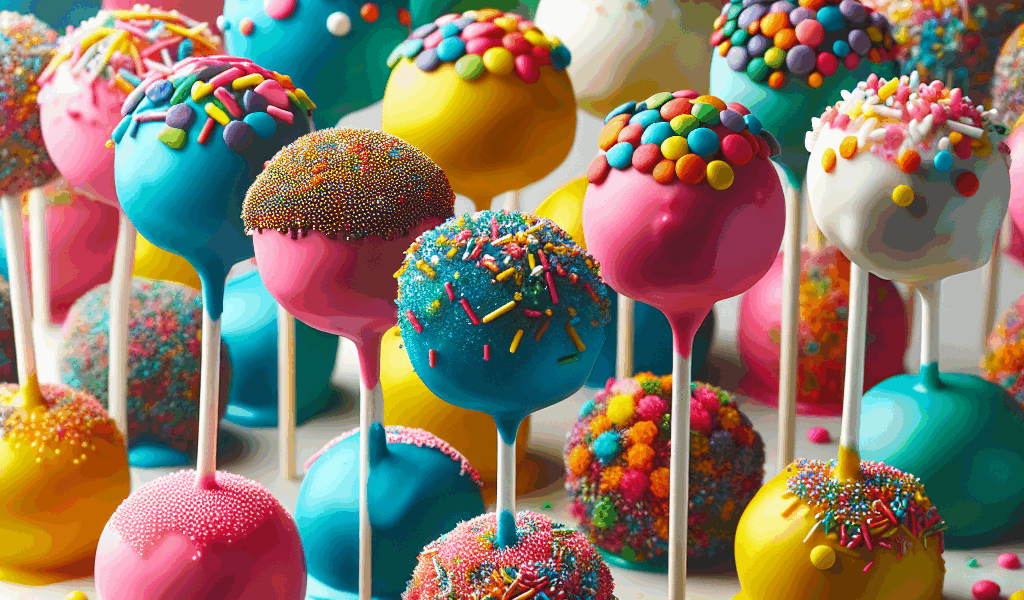 Cake pops – przepis z biszkoptów na słodką przekąskę na patyczku