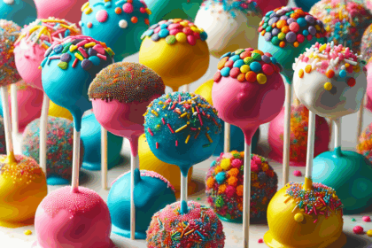 Cake pops – przepis z biszkoptów na słodką przekąskę na patyczku