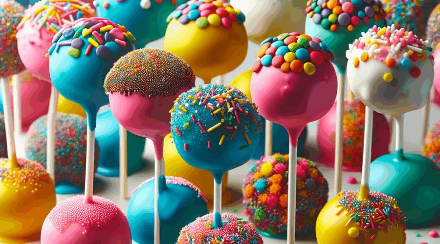 Cake pops – przepis z biszkoptów na słodką przekąskę na patyczku