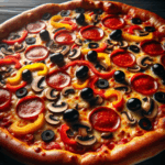 Pizza amerykańska – przepis na puszyste ciasto z ulubionymi dodatkami