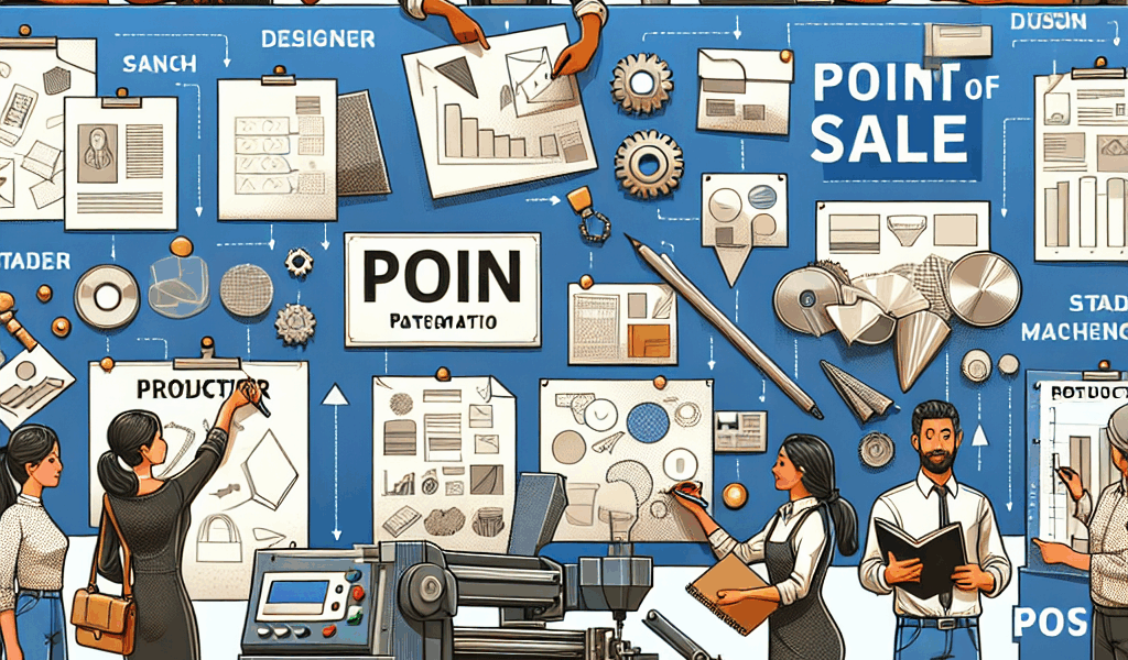 Od pomysłu do realizacji: jak wygląda produkcja materiałów POS krok po kroku