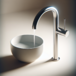 Wysoka bateria umywalkowa. Do jakich umywalek pasuje i jak uniknąć rozpryskiwania wody?