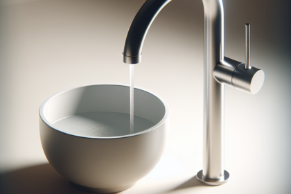 Wysoka bateria umywalkowa. Do jakich umywalek pasuje i jak uniknąć rozpryskiwania wody?