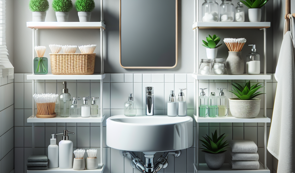 Jak sprytnie zorganizować strefę umywalkową nawet w małej łazience?