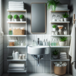 Jak sprytnie zorganizować strefę umywalkową nawet w małej łazience?