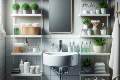 Jak sprytnie zorganizować strefę umywalkową nawet w małej łazience?