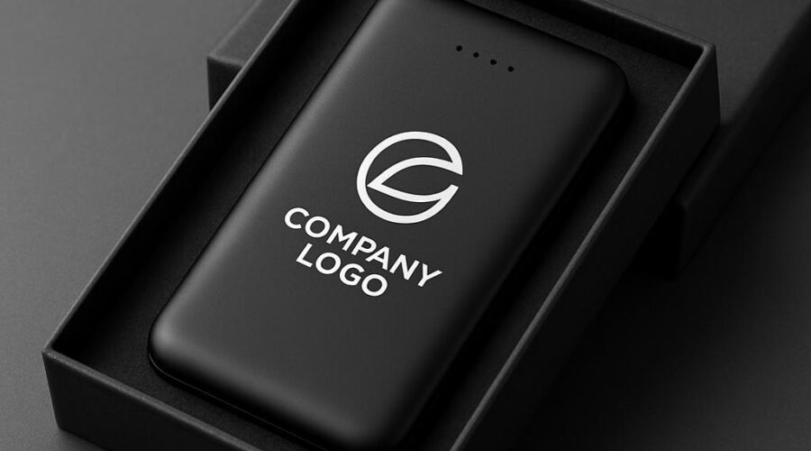 Powerbank z logo na prezent firmowy