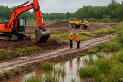 Jak zabezpieczyć dojazd do inwestycji na podmokłym terenie w Małopolsce?